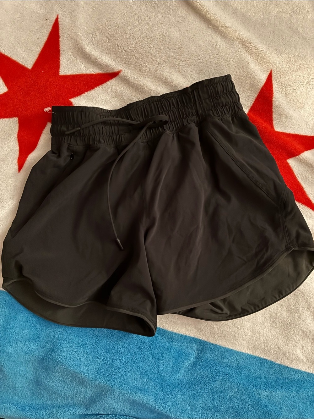 Lululemon Reversible Shorts, Lululemon running shorts size 2, black like new